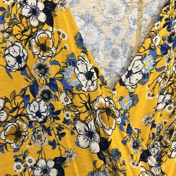 Dolcevida  mustard yellow floral romper Large - Picture 7 of 16